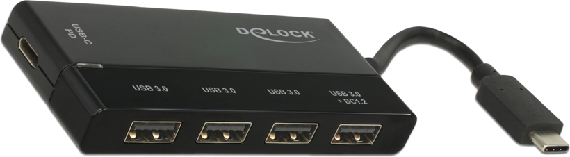 Hub USB 3.1 5 porte Delock, nero