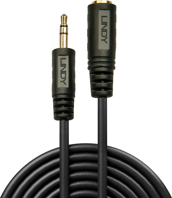 Audio Cable 3.5mm Jack/m-Jack/f 3m