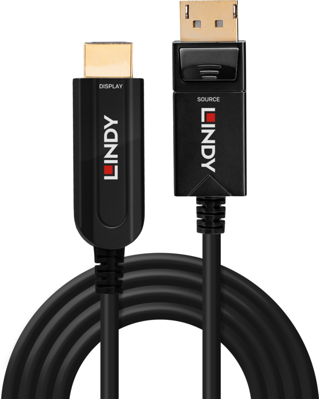 LINDY DP - HDMI Hybrid Kabel 20 m