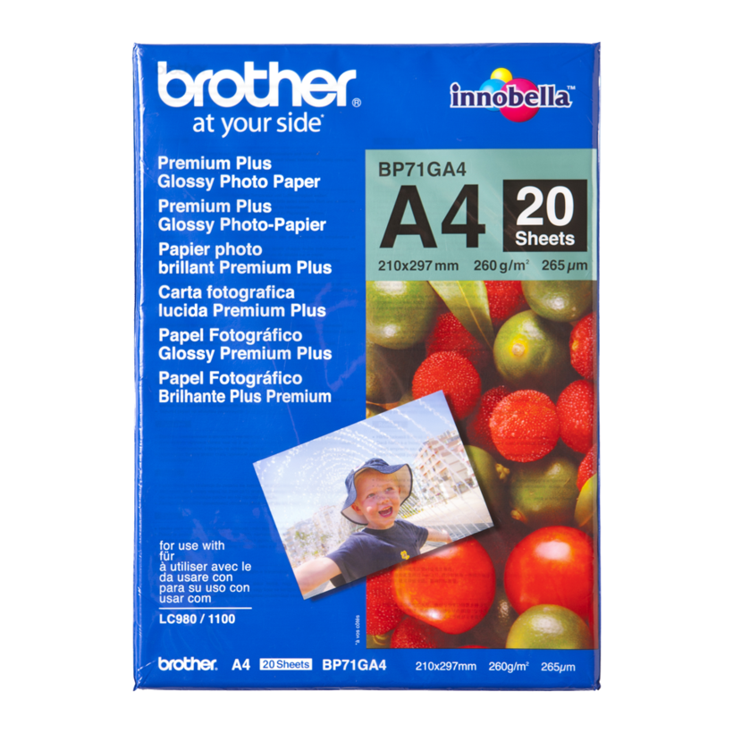 Brother BP71GA4 A4 Photo Paper Glossy