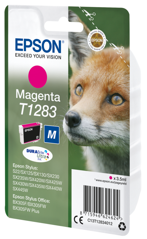 Epson T1283 M tintapatron, magenta