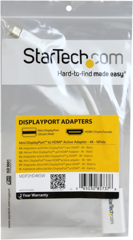 StarTech miniDisplayPort - HDMI adapter