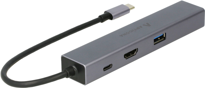 Adapt. ARTICONA tipo C - HDMI/RJ45/USB