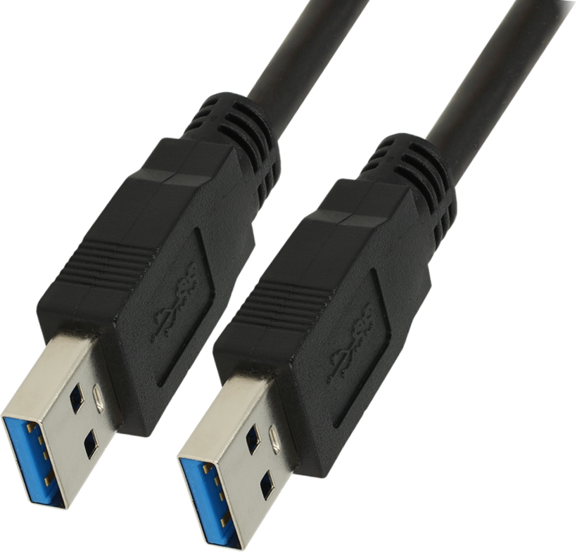 Cable USB 3.0 A/m-A/m 2m Black