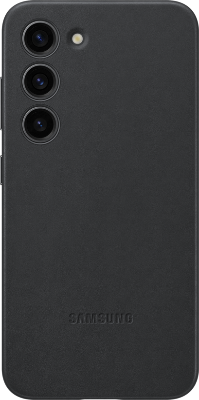Samsung Galaxy S23 Leather Case Black