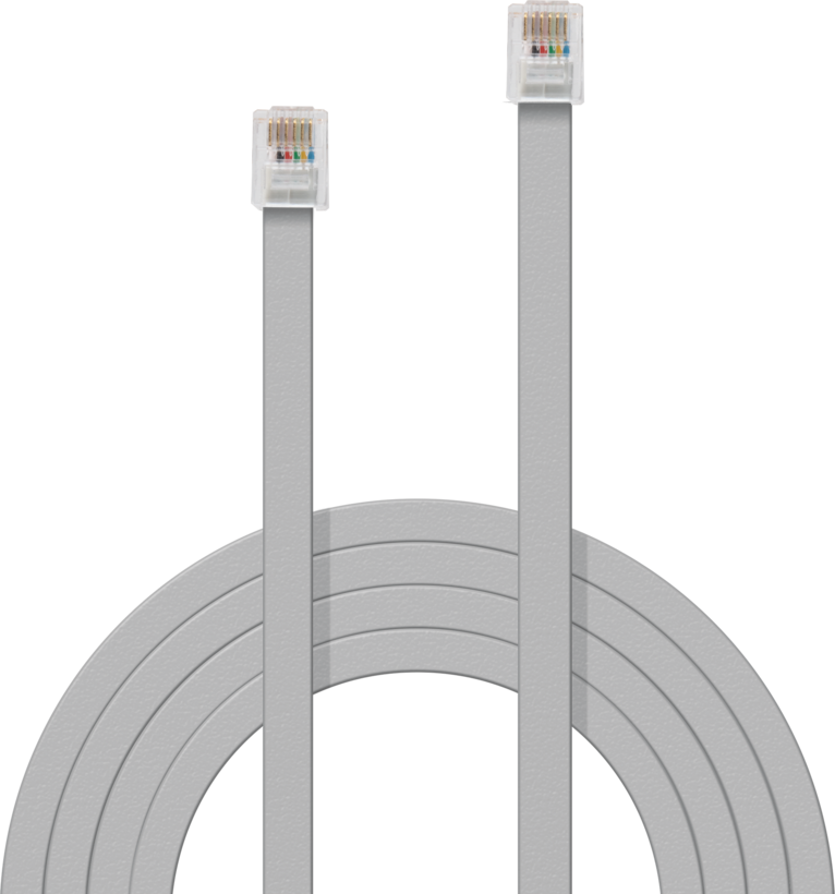Cable RJ12-RJ12 (6p6c) m 1:1 5,0m