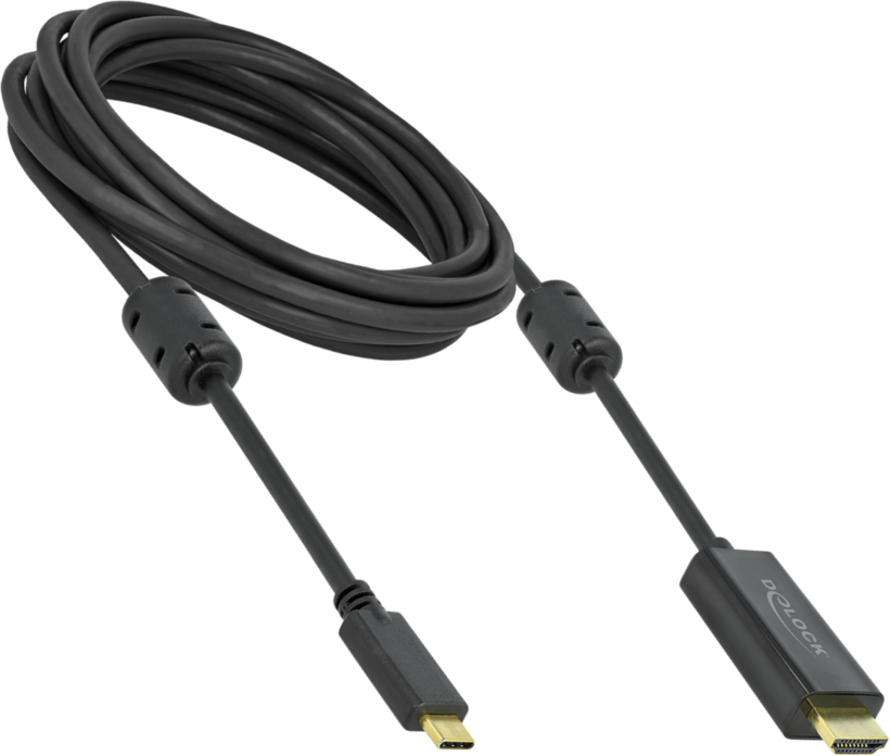 Cable USB Type-C/m - HDMI/m 5m Black