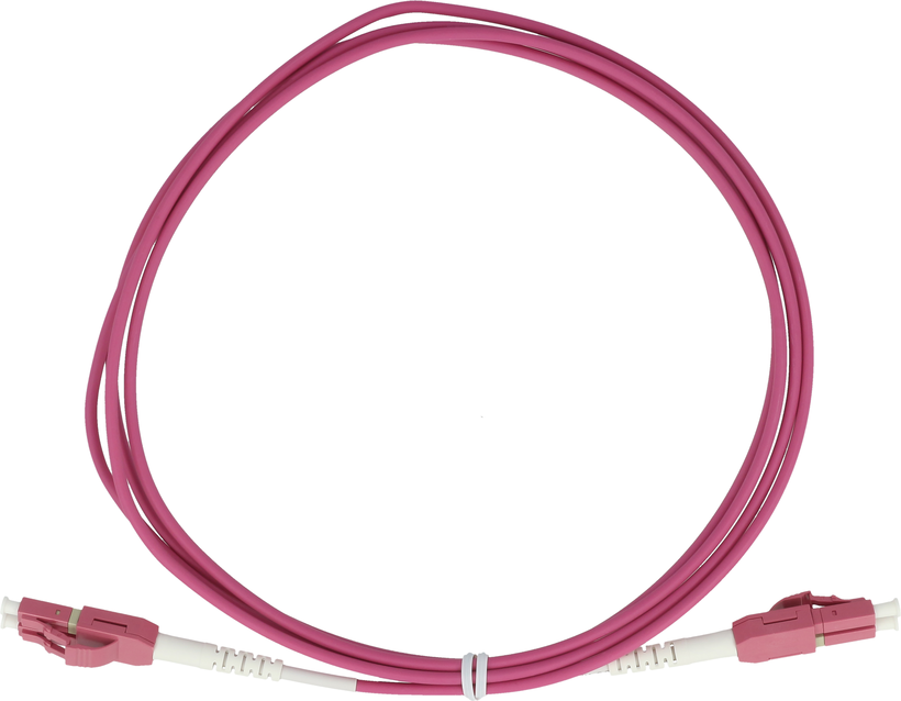 Câble patch FO duplex LC-LC 1 m, 50 µ