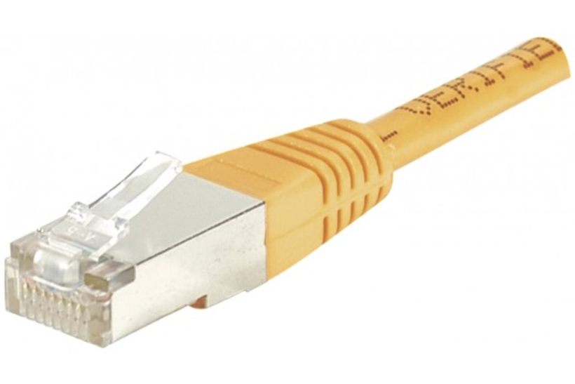 PatchCable RJ45 S/FTP Cat6 20m Yell LSZH