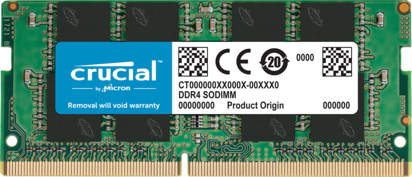 Kit Crucial 16 Go (2x8Go) DDR4 2 666 MHz