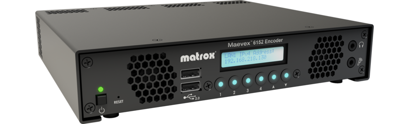 Matrox Maevex 6152 Quad 4K Encoder