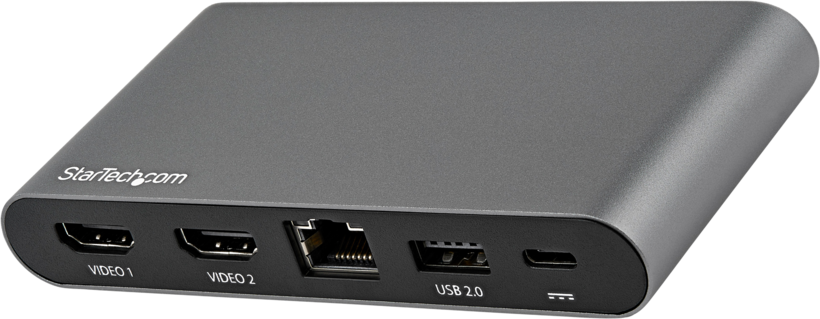 Station accueil StarTech USBC 3.0-2xHDMI