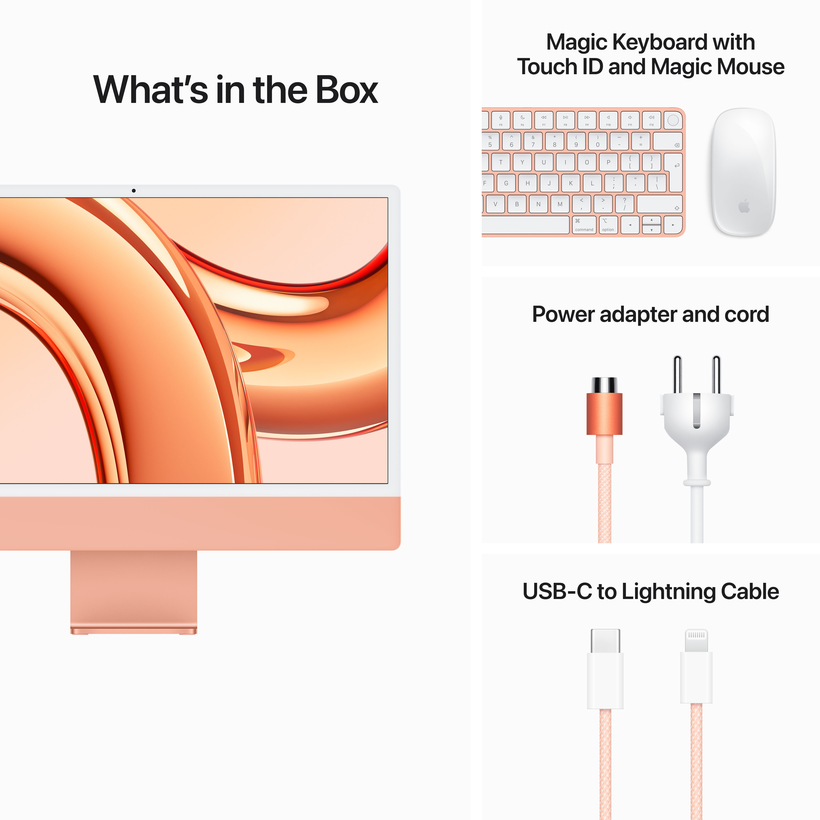 Apple iMac M3 10-core 8GB/1TB Orange