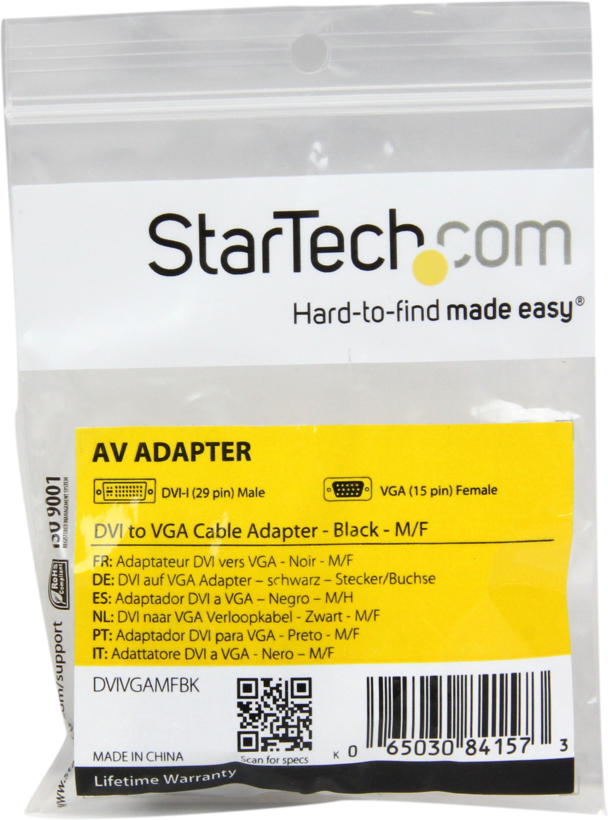 StarTech DVI-I - VGA Adapter