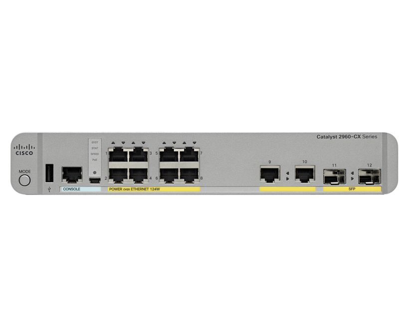 Switch Cisco Catalyst 2960CX-8TC-L