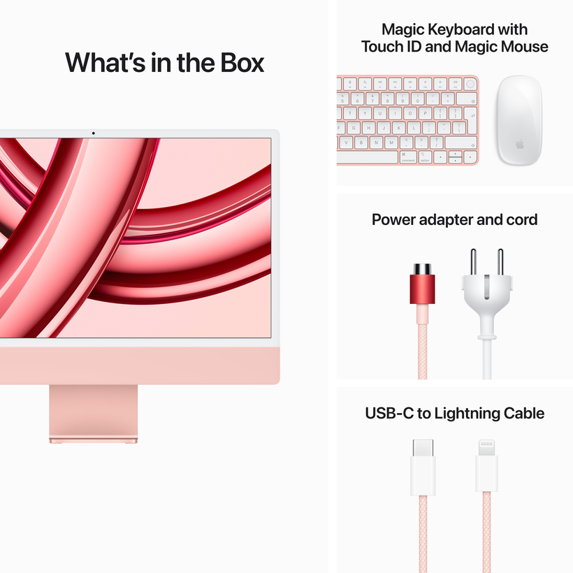 Apple iMac M3 10-core 8/256GB Pink