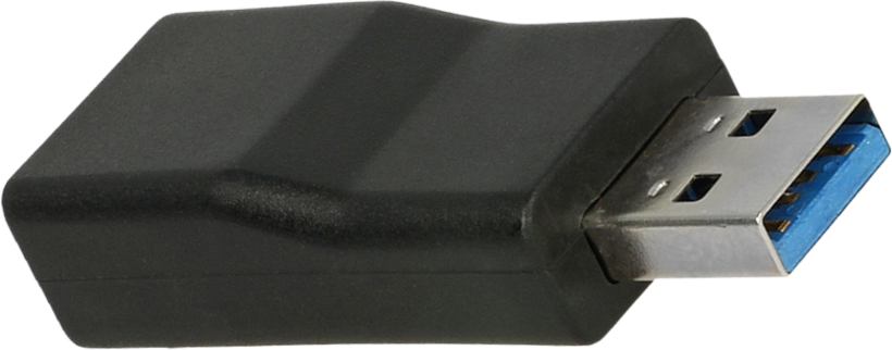 Adapter USB 3.1 A/m-C/f Black