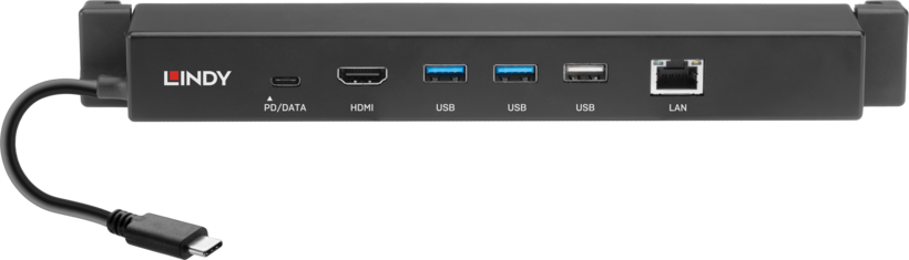 Station accueil LINDY Mini USB-C - HDMI