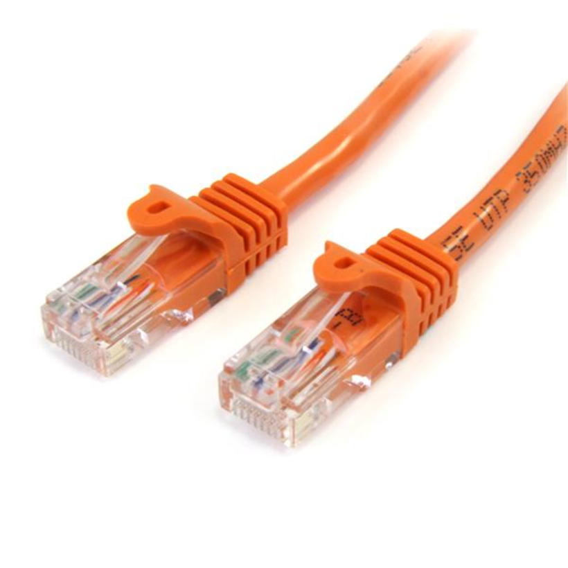 Câble patch RJ45 UTP Cat5e 3 m, orange