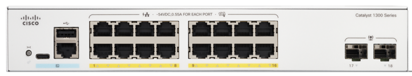 Switch Cisco Catalyst C1300-16P-2G