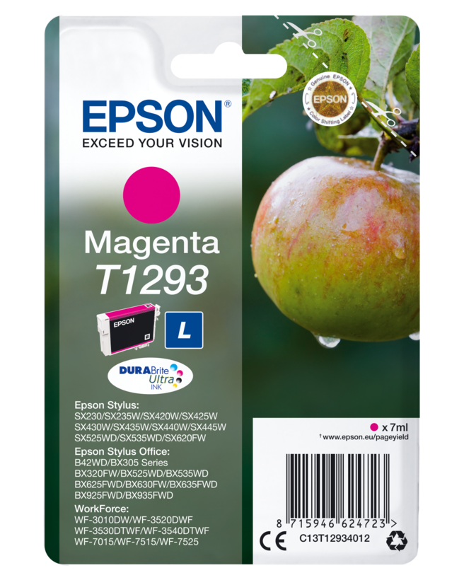 Inchiostro Epson T1293, magenta