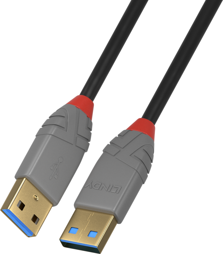 Câble USB LINDY type A, 3 m