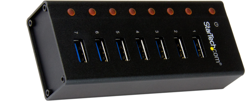 Hub USB 3.0 StarTech Industrie 7 ports