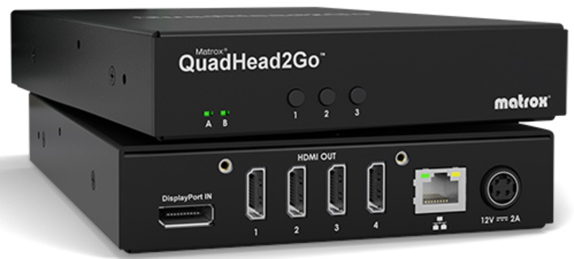 Controller monitor HDMI QuadHead2Go Q155