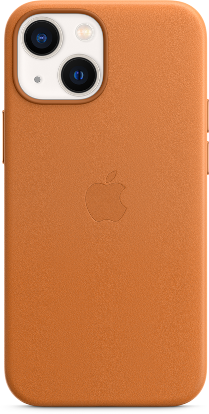Apple iPhone 13 mini Leder Case braun
