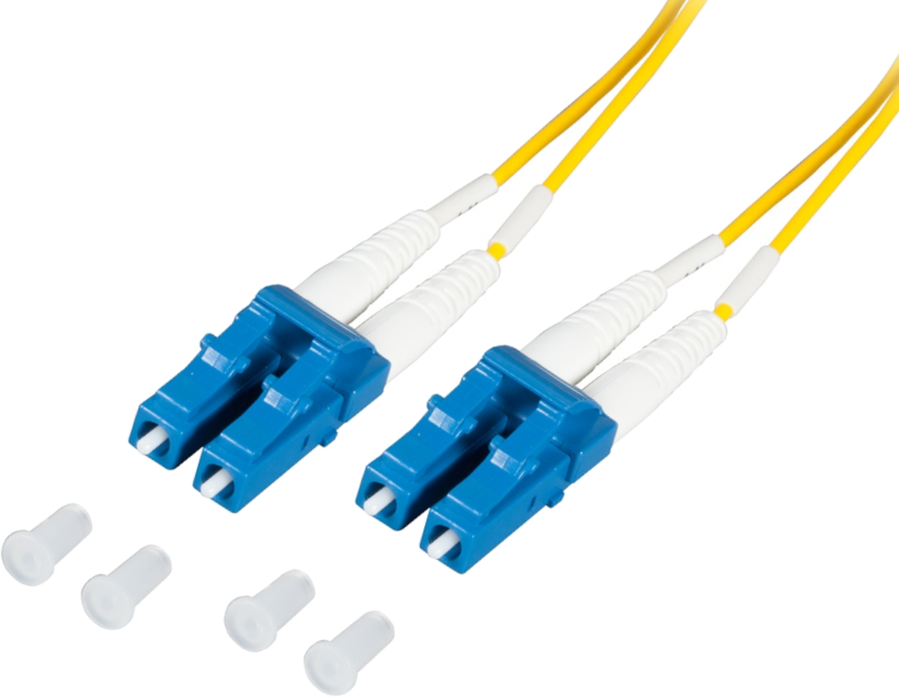 FO Duplex Patch Cable FT LC-LC 9μ 3m