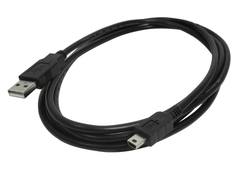 Cable USB 2.0 A/m-Mini B/m 2m