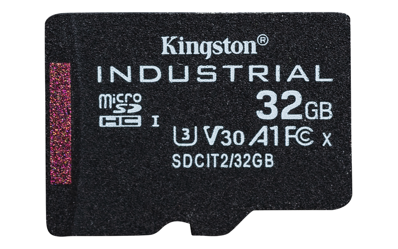 Carte microSDHC indust. Kingston 32 Go