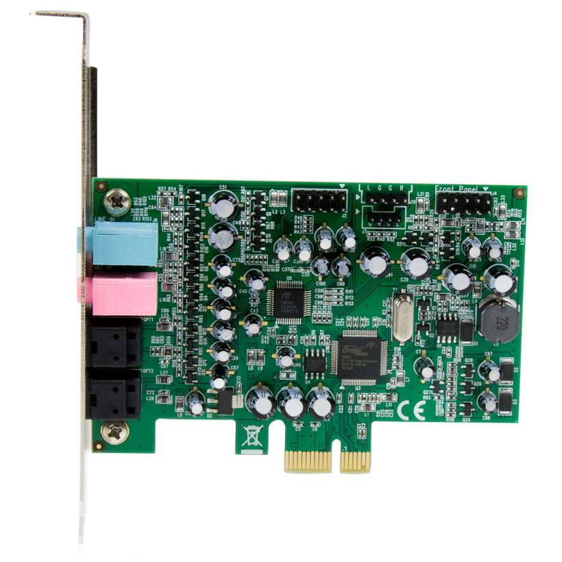 Scheda audio interna PCIe 7.1 canali