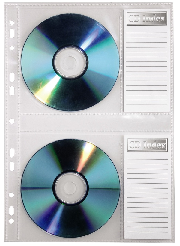 Hama CD/DVD Binder Sleeves A4