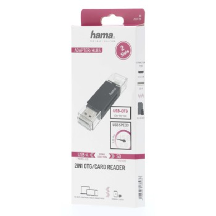 Lettore schede USB 2.0 USB-A/micro OTG