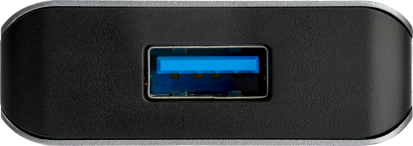 Hub USB 3.1 StarTech 4 p. negro/gris