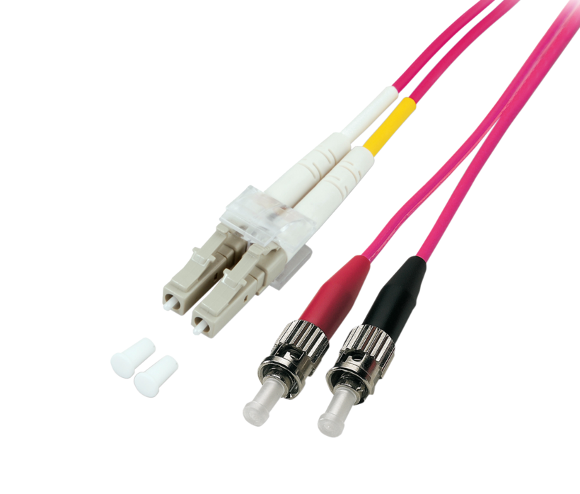 Kabel krosowy FO duplex LC-ST 5 m 50 µ