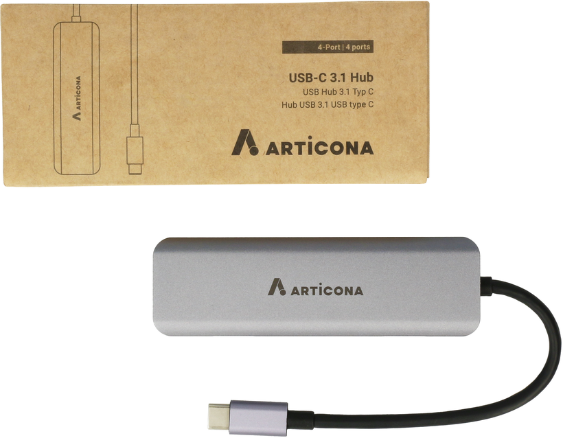 Hub USB 3.1 4 porte tipo C ARTICONA