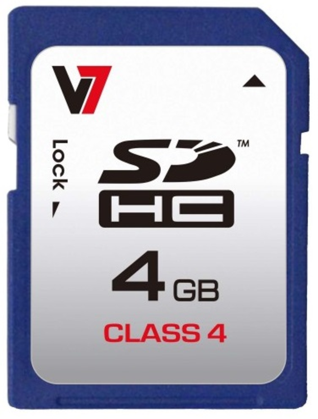 V7 Tarjeta SDHC UHS-I Class 4 4 GB