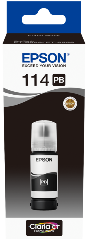 Inkoust Epson 114 fotograf. černý