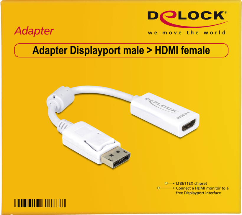Delock DisplayPort - HDMI adapter