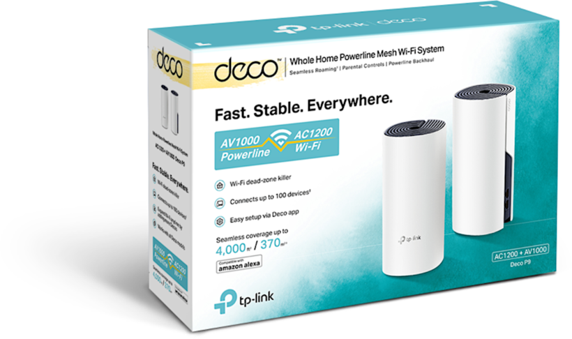 Deco P9 Mesh Wi-Fi System 2-pack