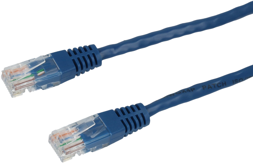 Câble patch Cat5e U/UTP RJ45 3 m, bleu