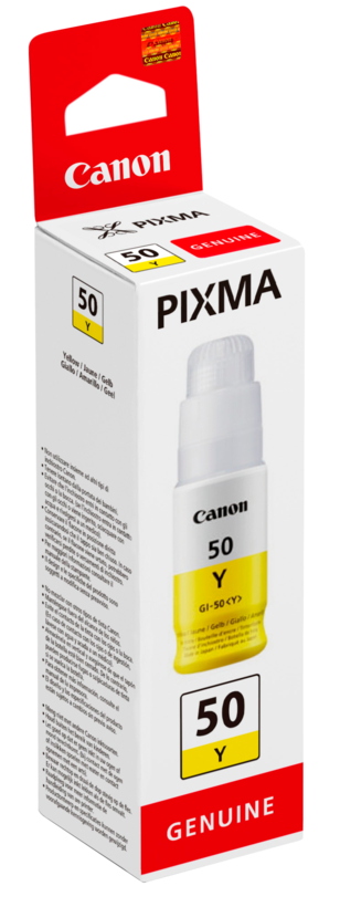 Tinta Canon GI-50 Y, amarillo
