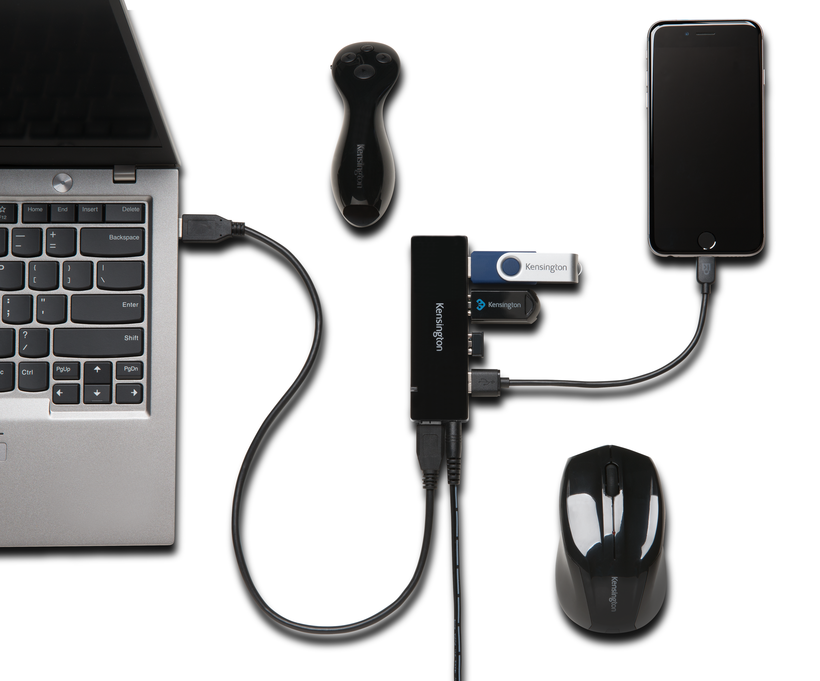 Kensington USB Hub 3.0 4-port UH4000C