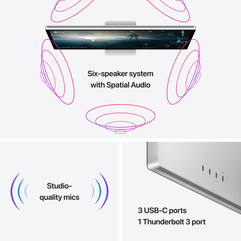 Soporte Apple Studio Display estándar 1