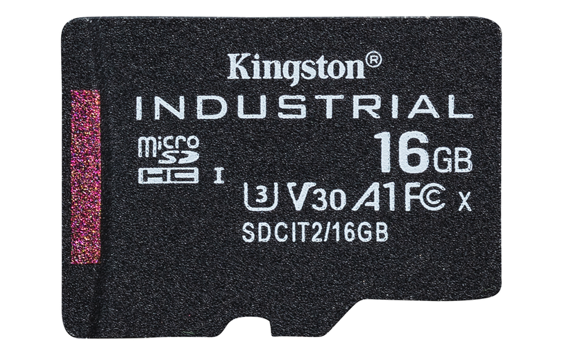 MicroSDHC 16 Go Kingston industrielle