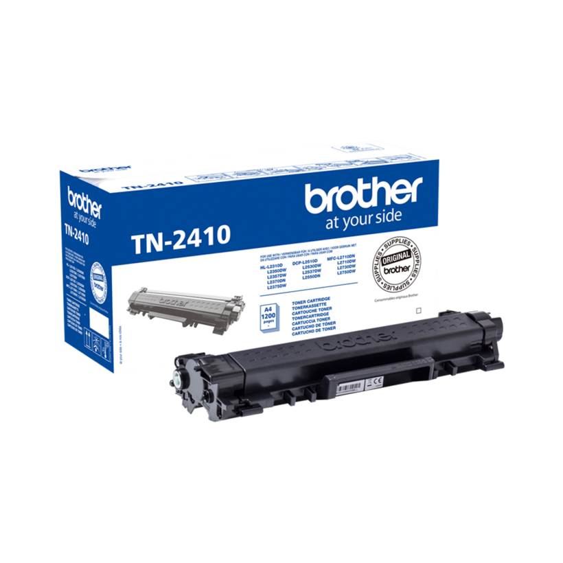 Tóner Brother TN-2410, negro