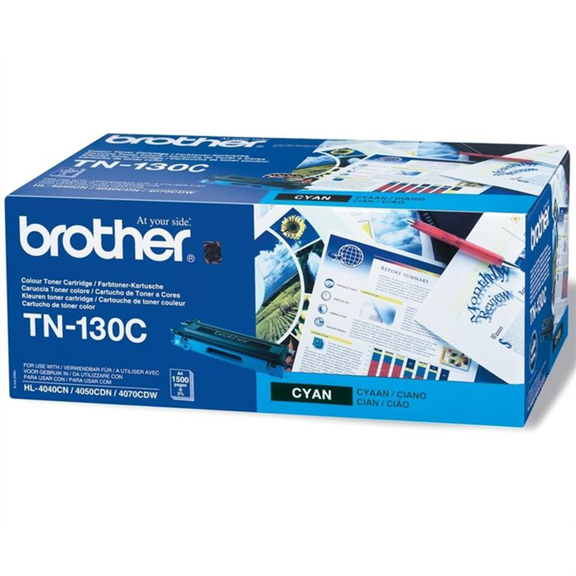 Toner Brother TN-130C, azurový
