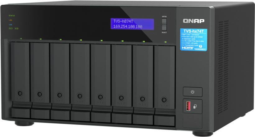 QNAP TVS-h874T 32 GB 8-Bay NAS